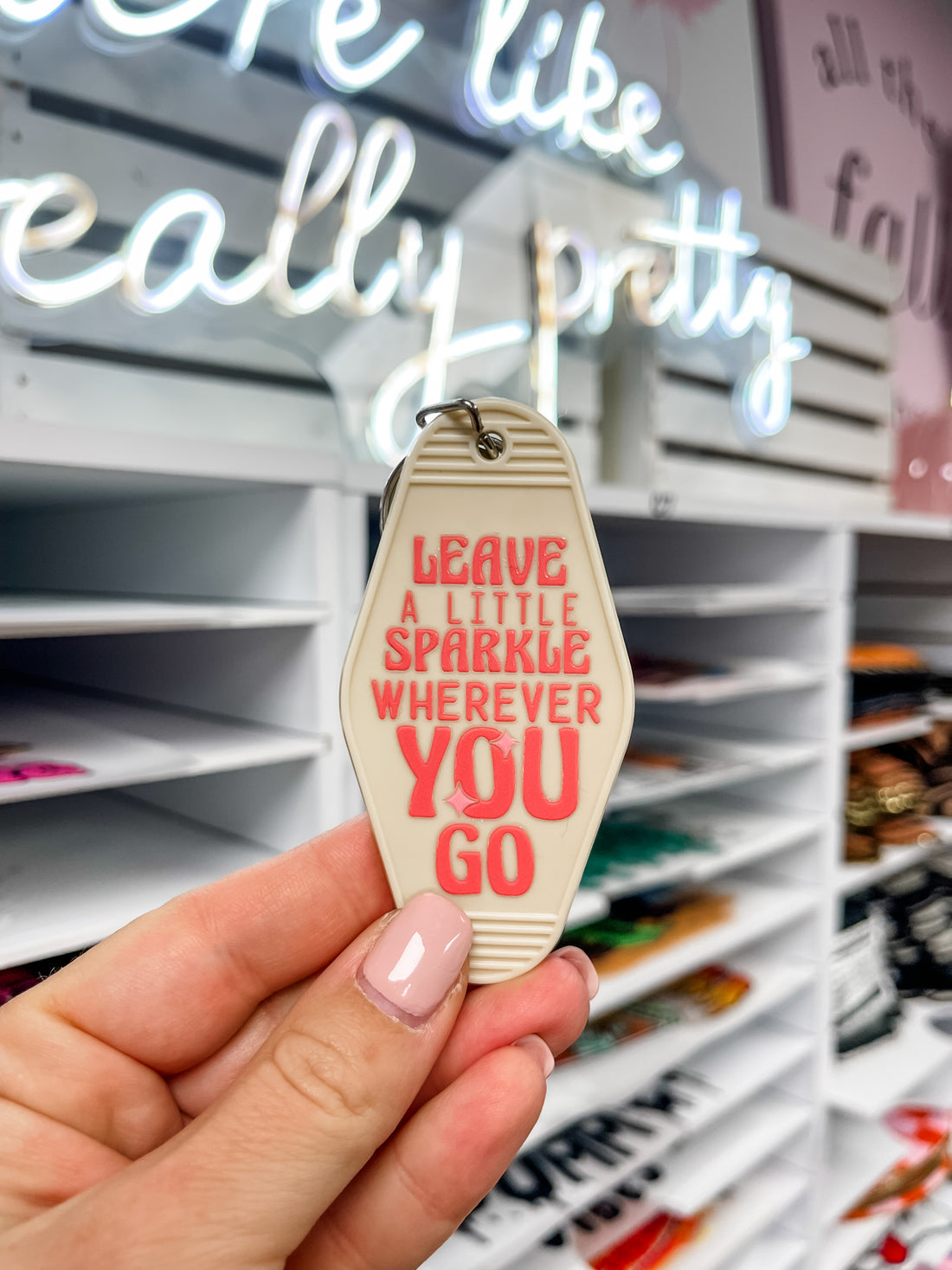 Leave A Little Sparkle Wherever You Go UV Sticker