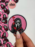 Patch chenille Fuchsia Mama