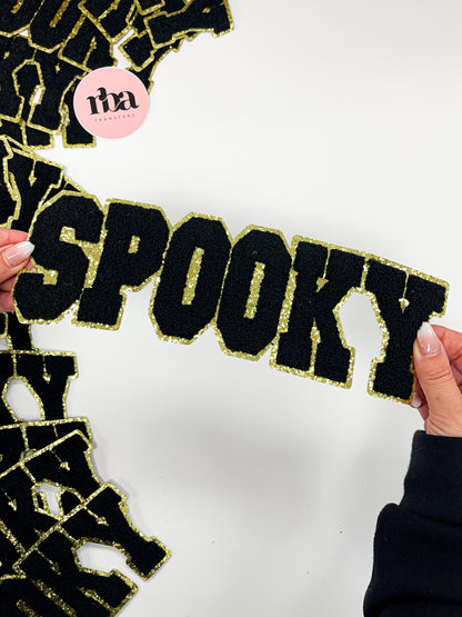 Spooky Varsity Chenille Patch