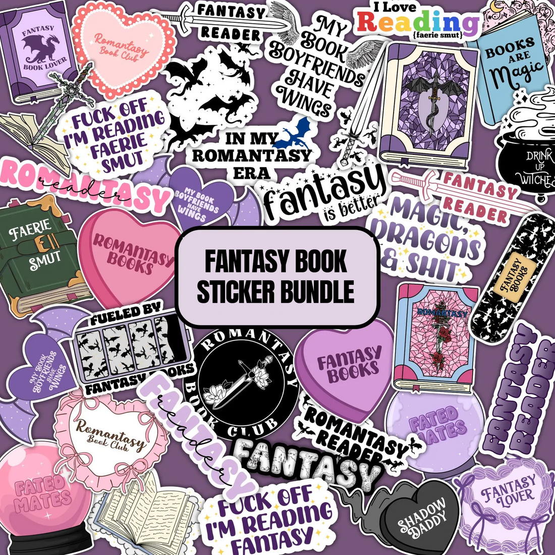Fantasy UV DTF Sticker Bundle