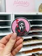 Patch chenille Fuchsia Mama