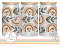 Hello Fall Rainbow Wrap UV DTF Sticker