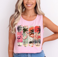 Floral Seashells DTF Transfer ready-to-press DTF transfer shown on apparel
