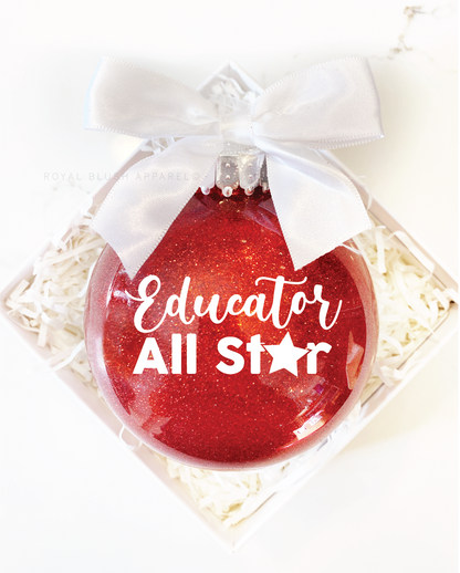 Educator All St★r UV DTF Sticker