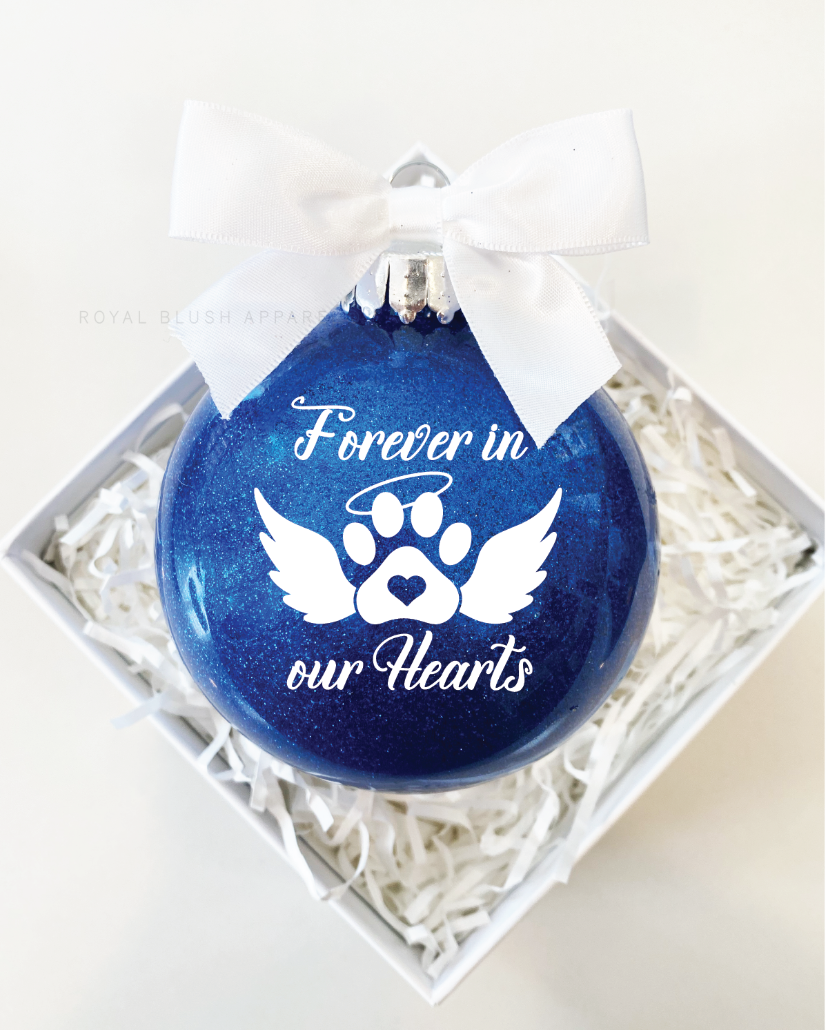 Forever In Our Hearts 4&quot; Ornament UV DTF Sticker