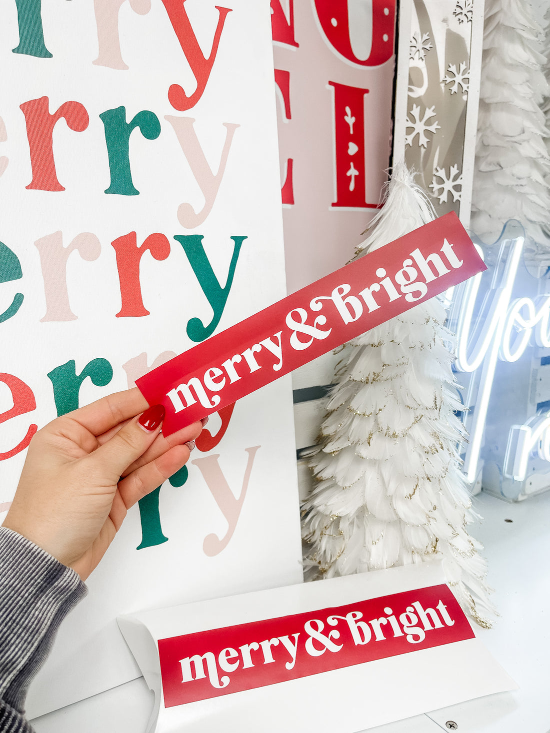 Merry &amp; Bright Sticker