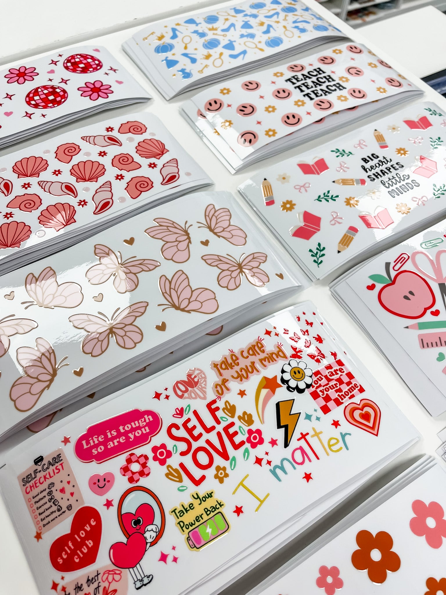 Custom UV DTF Transfers | Premium UV DTF Stickers