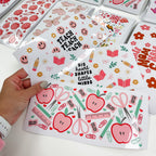 Transfert de sérigraphie 1 couleur personnalisé