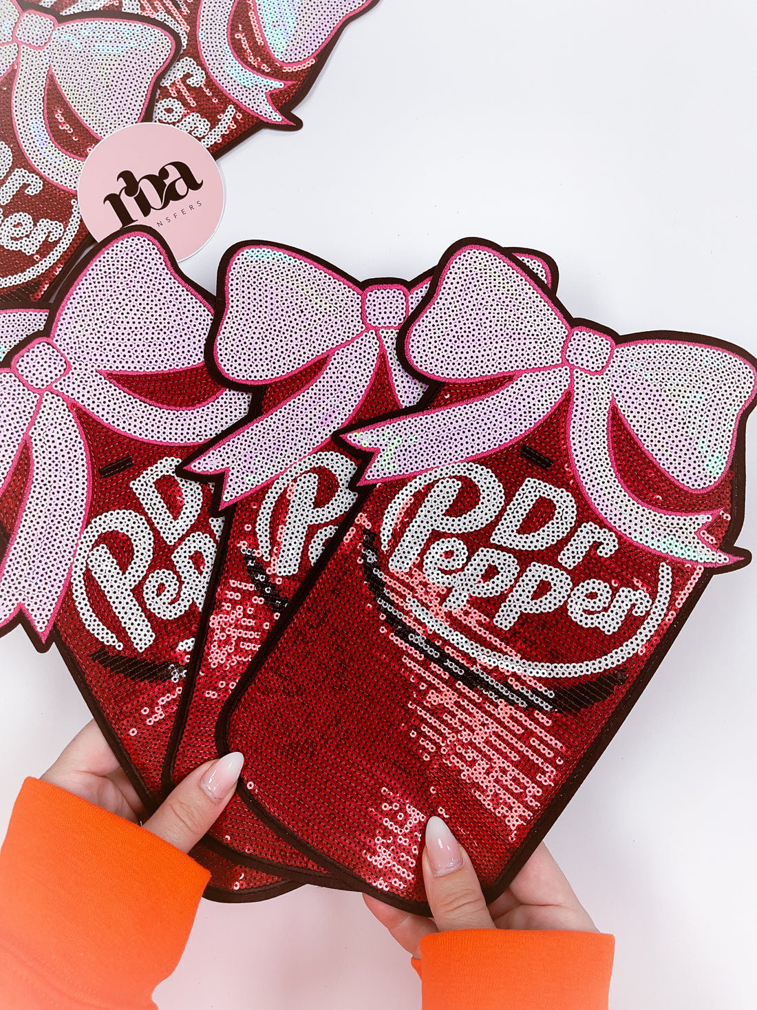 Dr Pepper Sequin Patch