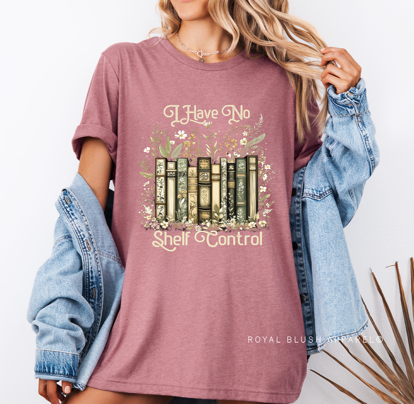 I Have No Shelf Control Full Colour Transfer