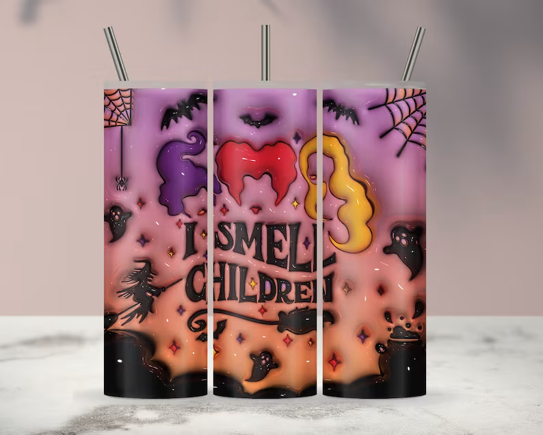 I Smell Children 20oz 3D Inflated Sublimation Wrap