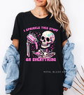 Trying Not To Raise Assholes DTF Transfer ready-to-press DTF transfer shown on apparel