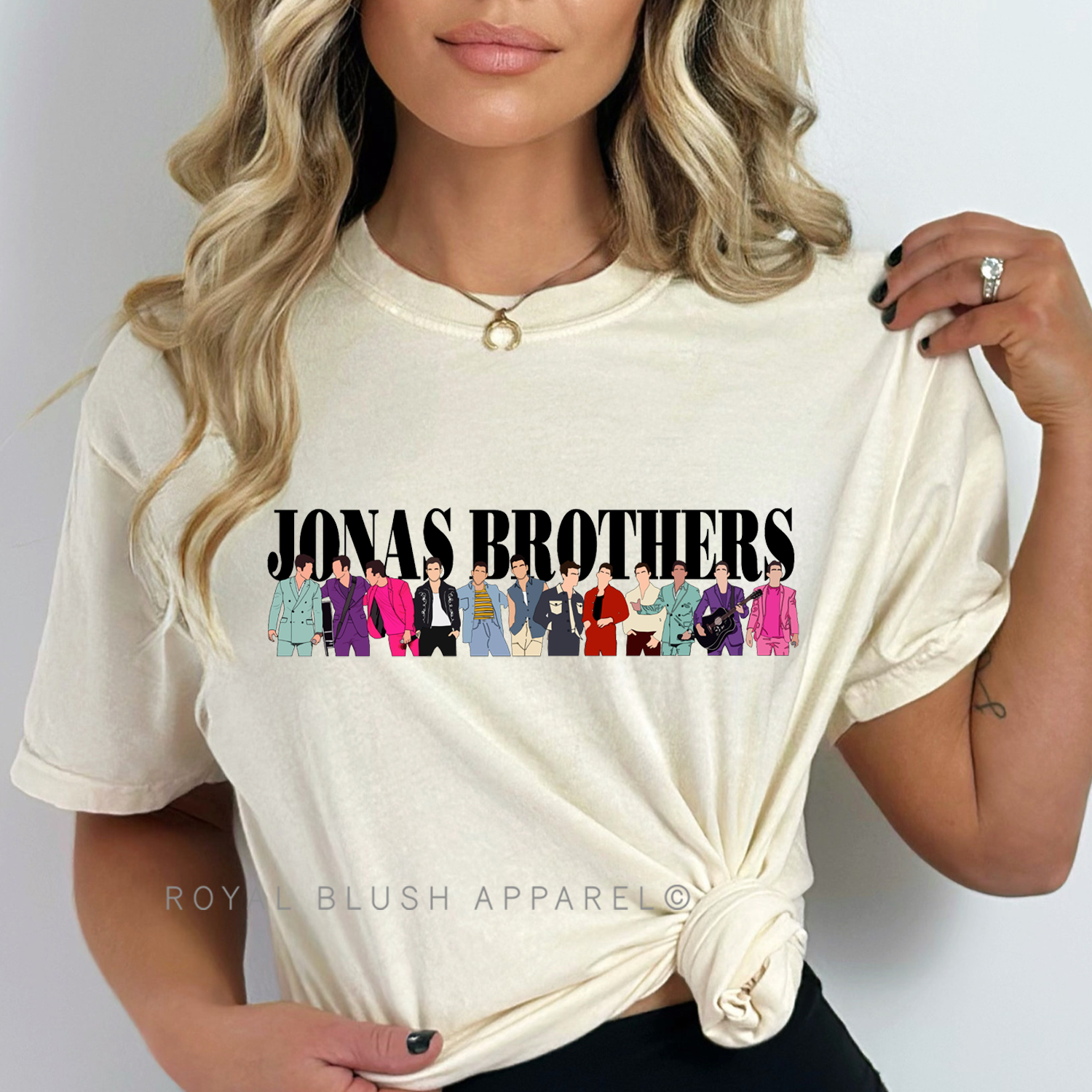 JONAS BROTHERS Full Color Transfer