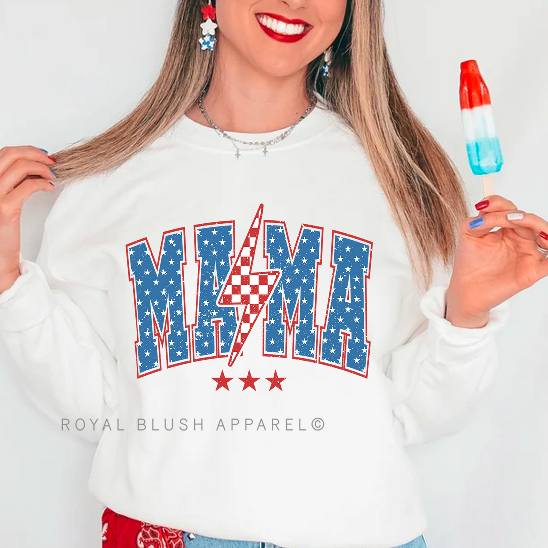 Varsity USA MAMA Full Color Transfer