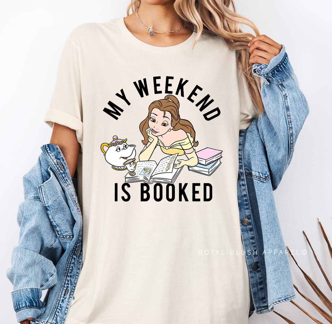 My Weekend Is Booked Full Colour Transfer