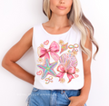 Pearl Bow DTF Transfer ready-to-press DTF transfer shown on apparel
