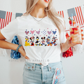 Patriotic Silhouette DTF Transfer ready-to-press DTF transfer shown on apparel
