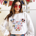 Star Spangled And Sassy DTF Transfer ready-to-press DTF transfer shown on apparel