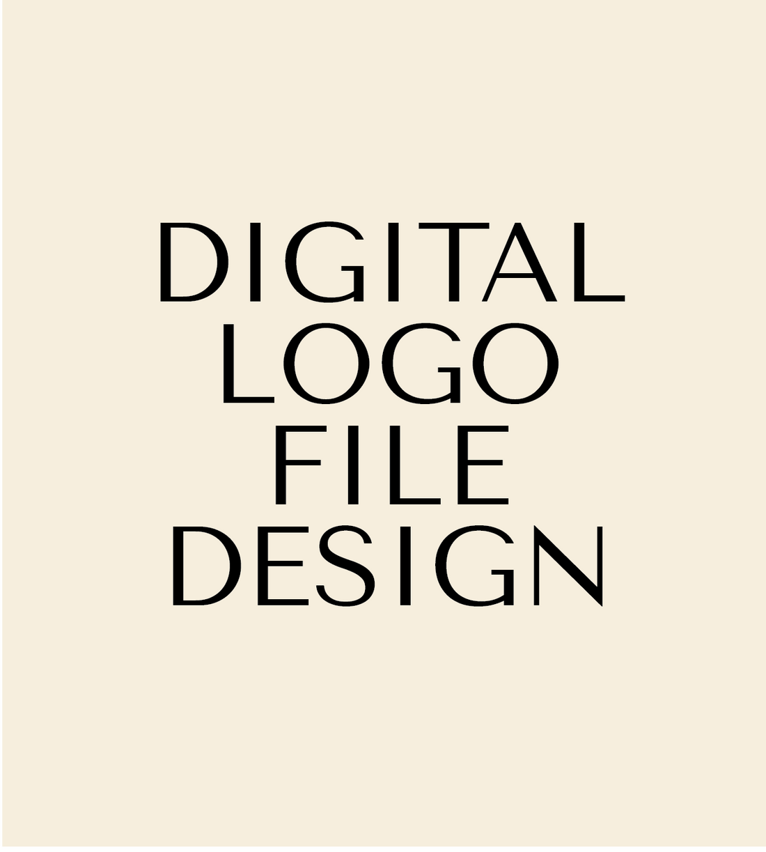 Fichier de conception numérique LOGO personnalisé PNG/SVG
