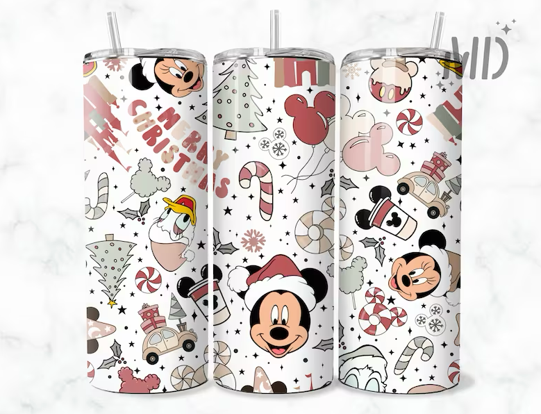 Magical Christmas 20oz 3D Inflated Sublimation Wrap
