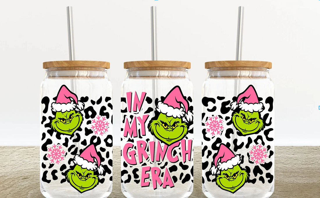 In My Grinch Era Wrap UV DTF Sticker