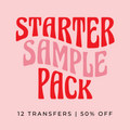 Starter Sample Pack - 12 Transfers