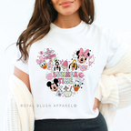 Summer Time Silhouette DTF Transfer ready-to-press DTF transfer shown on apparel