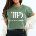Who's Afraid Of A Little Old Me TTPD DTF Transfer ready-to-press DTF transfer shown on apparel