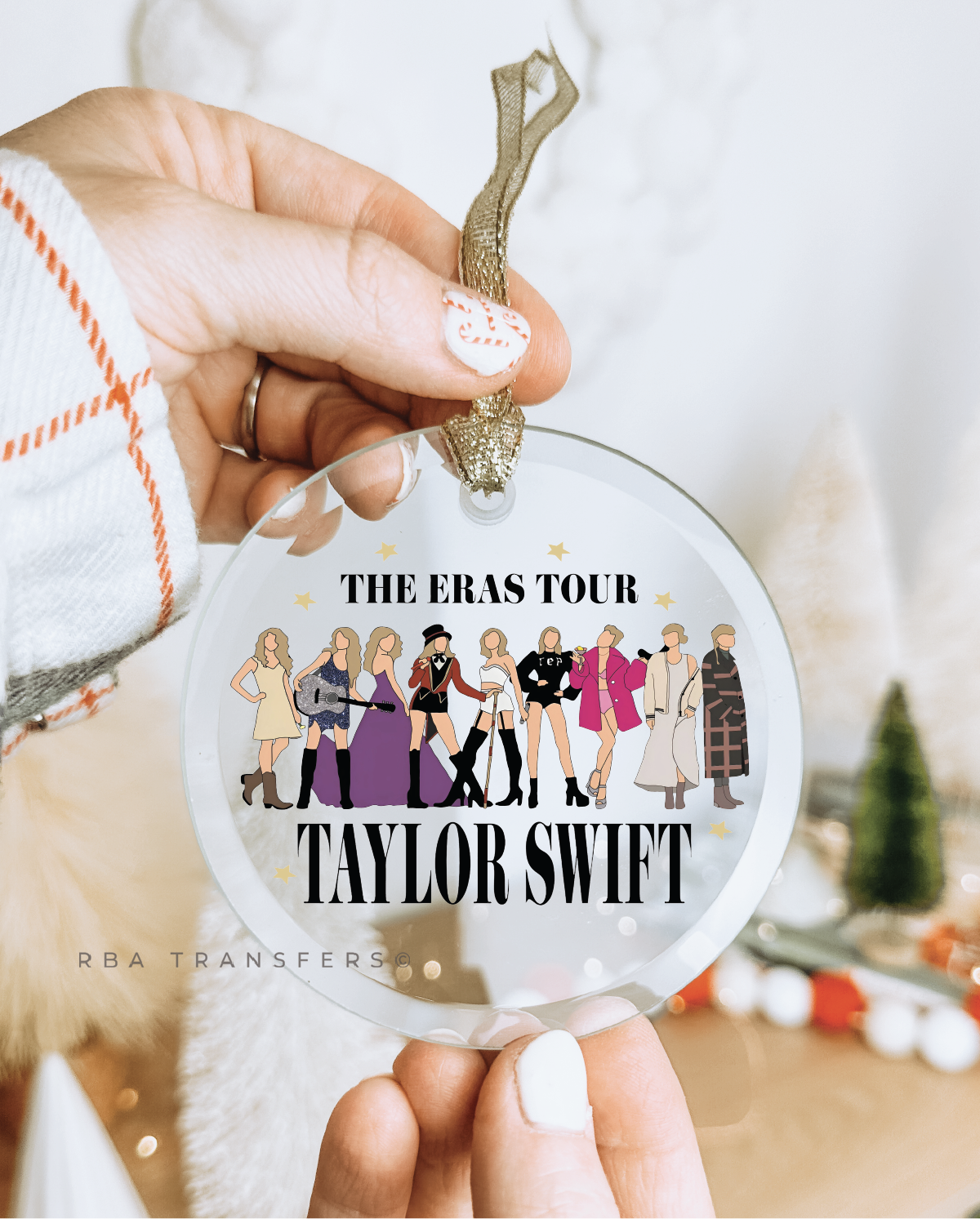 The Eras Tour Taylor Swift Icons UV DTF Sticker