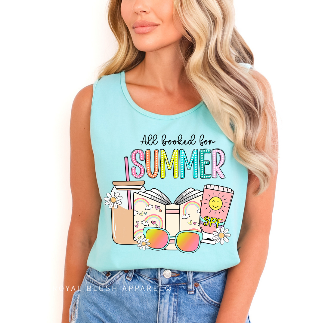 All Booked For Summer Full Color Transfer