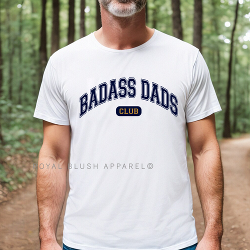 Best Dad By Par DTF Transfer ready-to-press DTF transfer shown on apparel