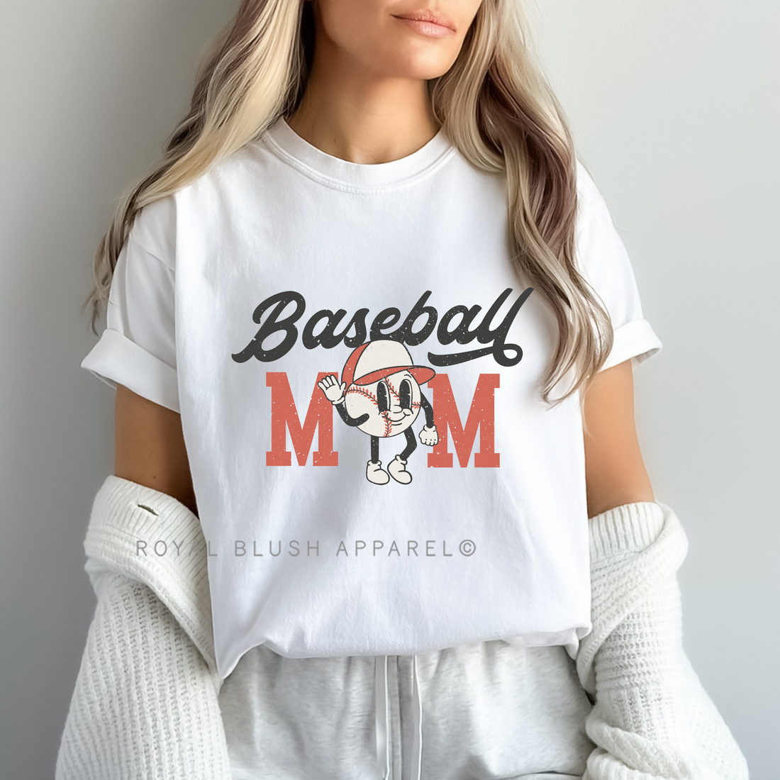 Baseball Mom Full Color Transfer