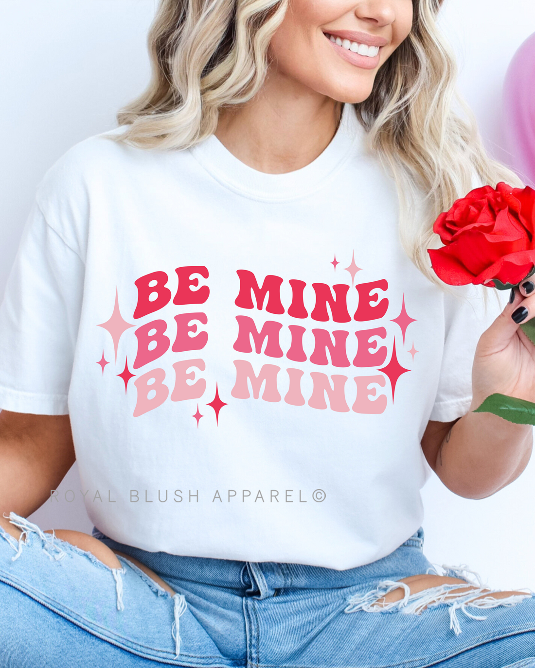 Be Mine Full Color Transfer