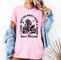 Book Club Babes DTF Transfer ready-to-press DTF transfer shown on apparel