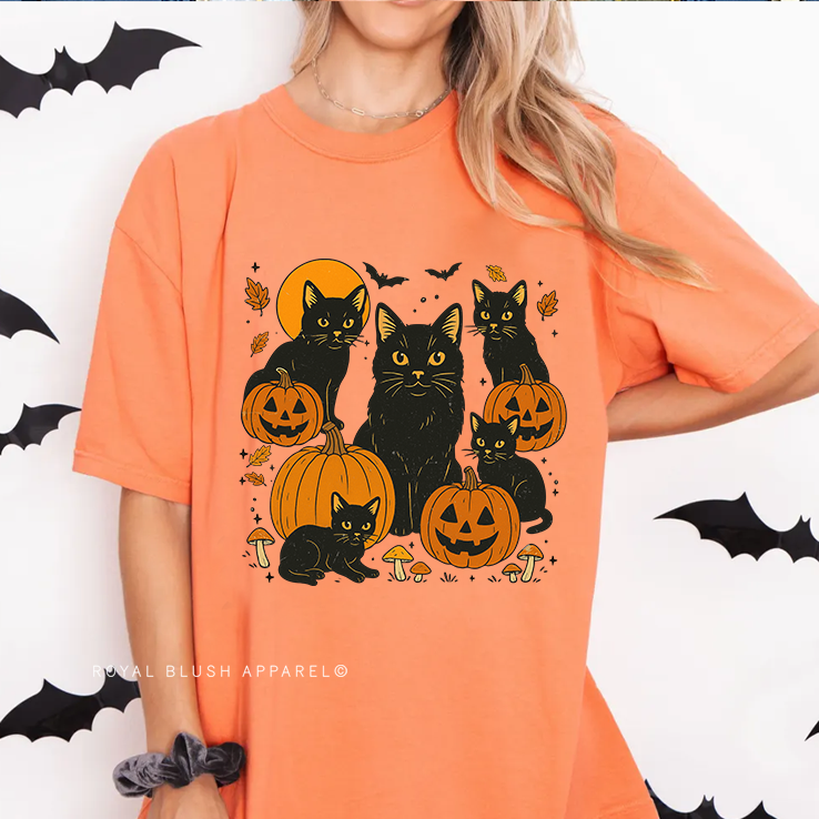 Black Cats Full Color Transfer