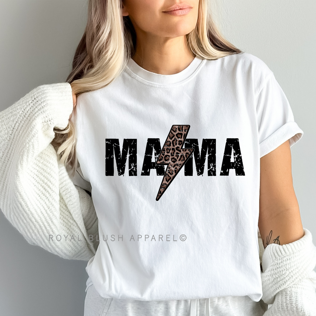 Mama Black Lightning Full Color Transfer