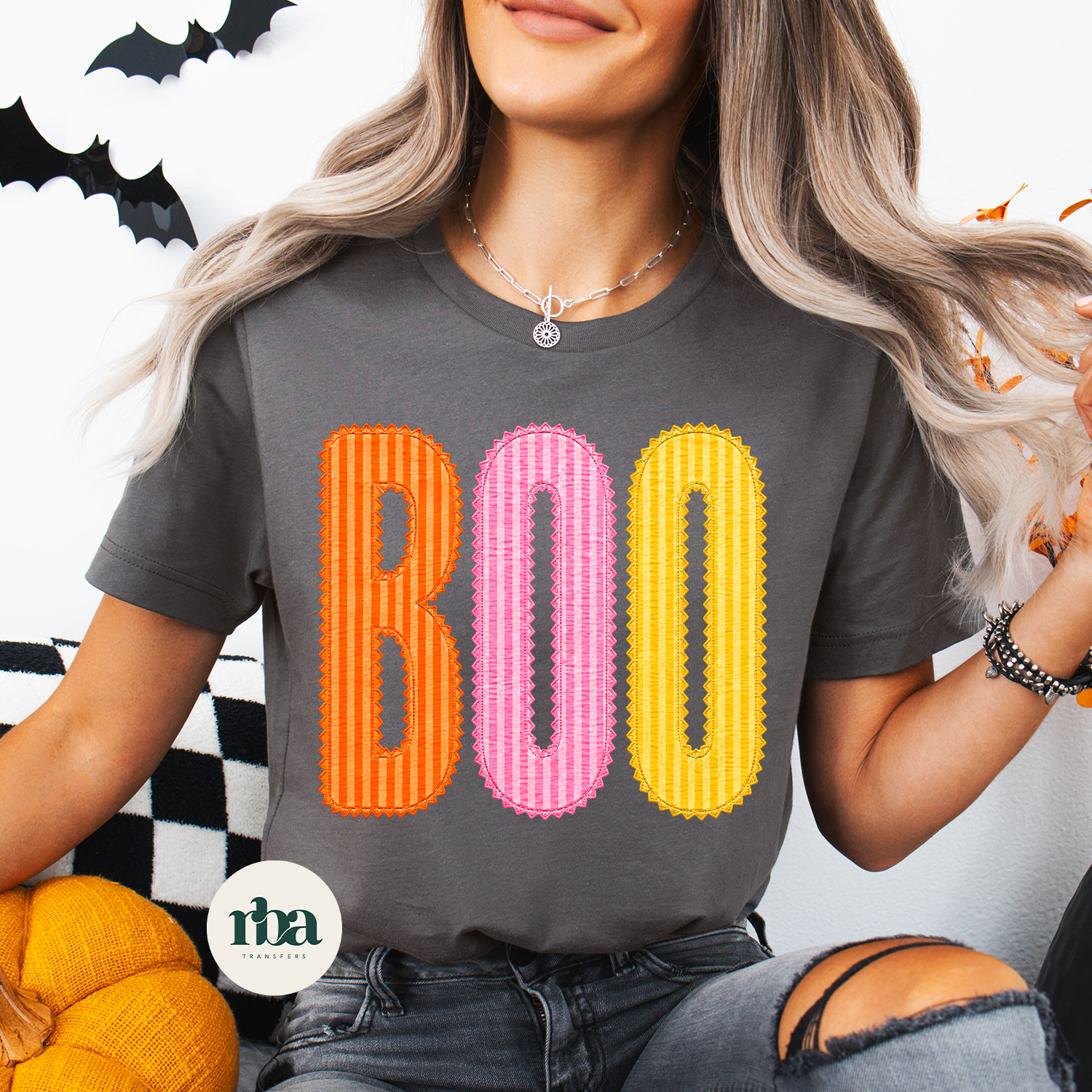 BOO Stitch DTF Transfer