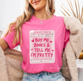 My Wife Says I Have 2 Faults DTF Transfer ready-to-press DTF transfer shown on apparel