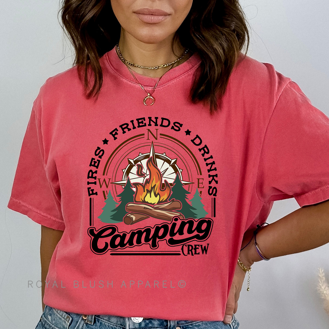 Camping Crew Full Color Transfer