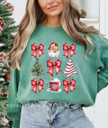 Christmas Bows DTF Transfer