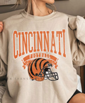 Cleveland Football DTF Transfer ready-to-press DTF transfer shown on apparel