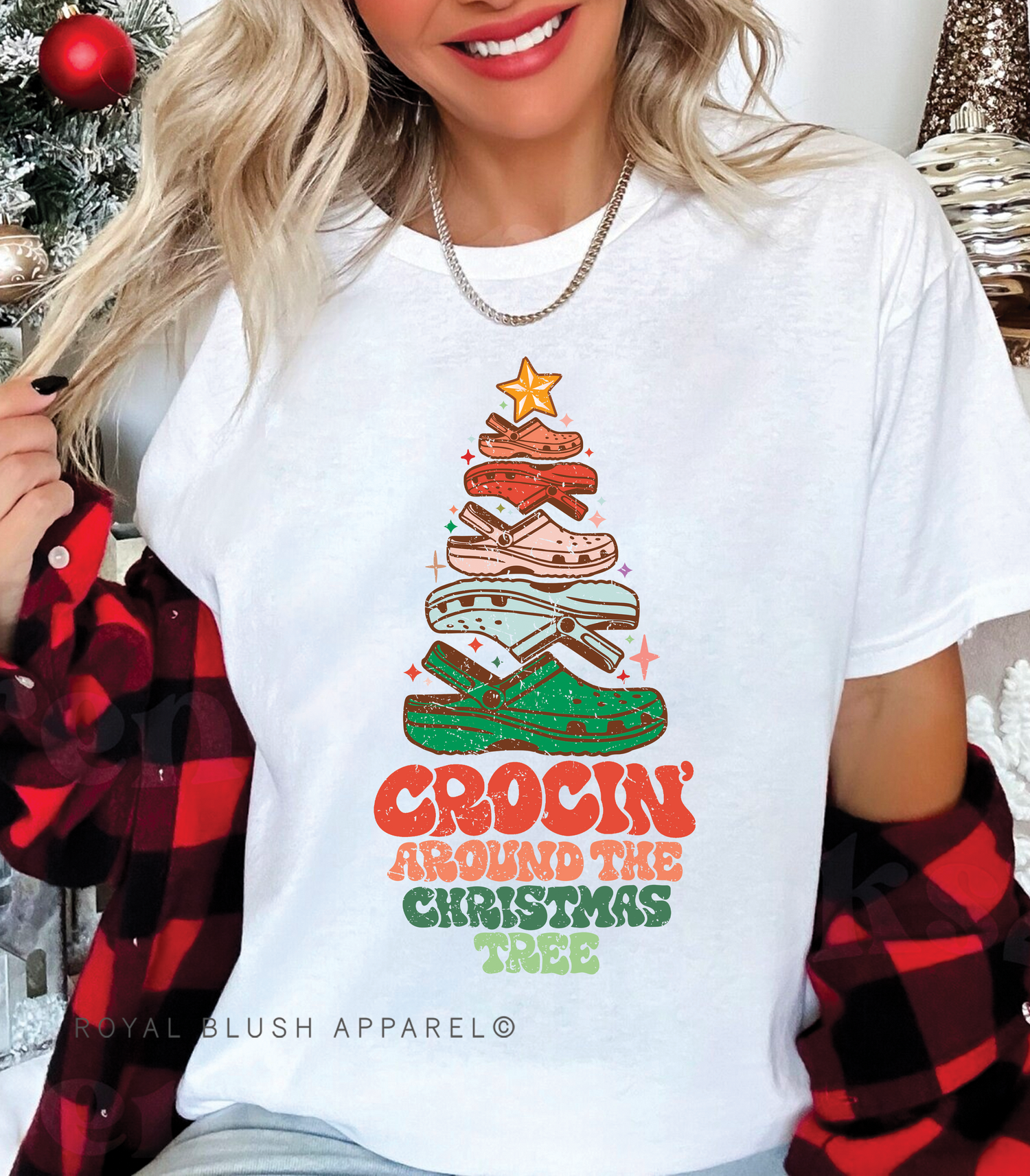 Crocin’ Around The Christmas Tree Full Colour Transfer