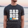 With A Body Like This Who Needs Hair DTF Transfer ready-to-press DTF transfer shown on apparel