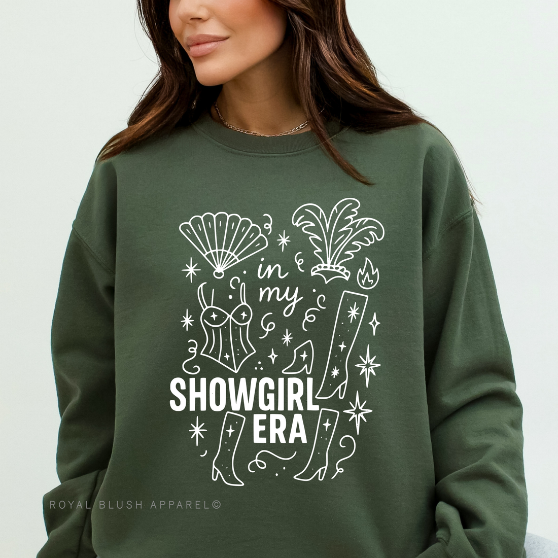 Doodle Show Girl Era Full Color Transfer