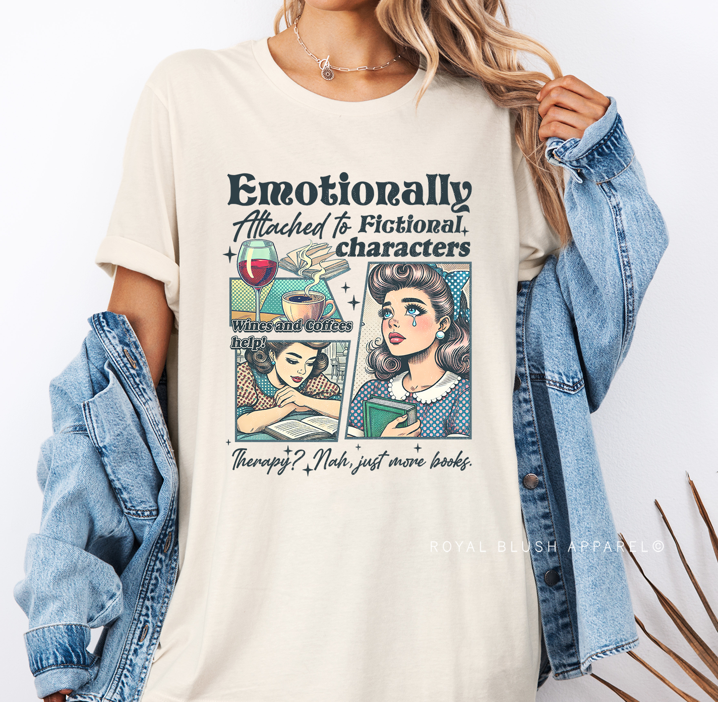 Emotionally Attached To Fictional Characters Full Colour Transfer