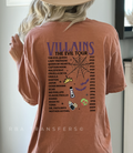Villains Evil Tour Back DTF Transfer