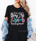 Football Mom Louder & Prouder Color Transfer ready-to-press DTF transfer shown on apparel