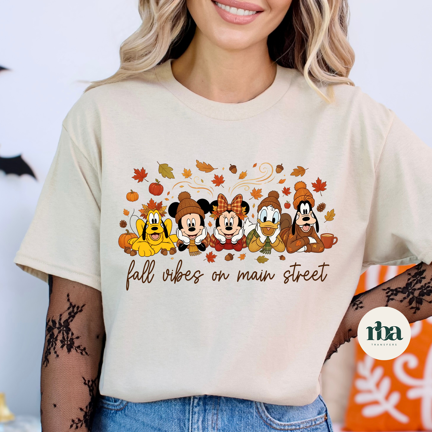 Fall Vibes On Main DTF Transfer