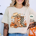 Fall Cowgirl Boots DTF Transfer
