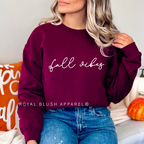 Sérigraphie White Fall VibesTransfert